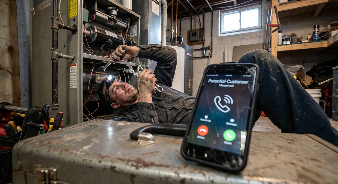 Busy Contractor Missing a Call